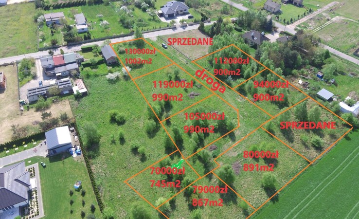 parcel for sale - Ozorków, Bugaj
